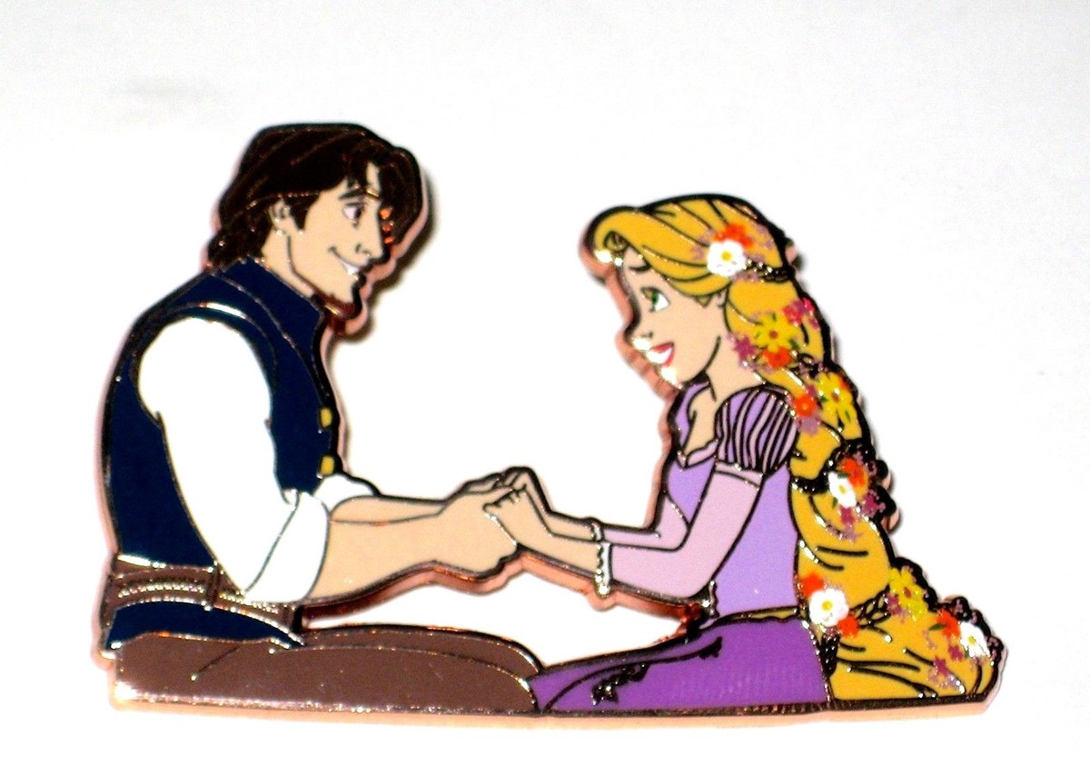 Rapunzel Flynn Tangled LE 100 Disney Pin ✿Boat RARE Eugene