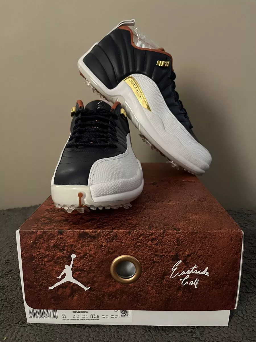 Eastside Golf × Nike Air Jordan 12 NRG Midnight Navy US Sz 11 DZ4524-400 New