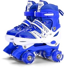 4 Sizes Adjustable Roller Skates, with All Wheels Light up - J11-1.5
