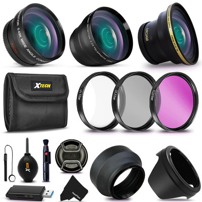 58mm Lenses Accessories Kit For Canon Eos 80d 70d 60d 7d Mark Ii 6d 5d Ebay