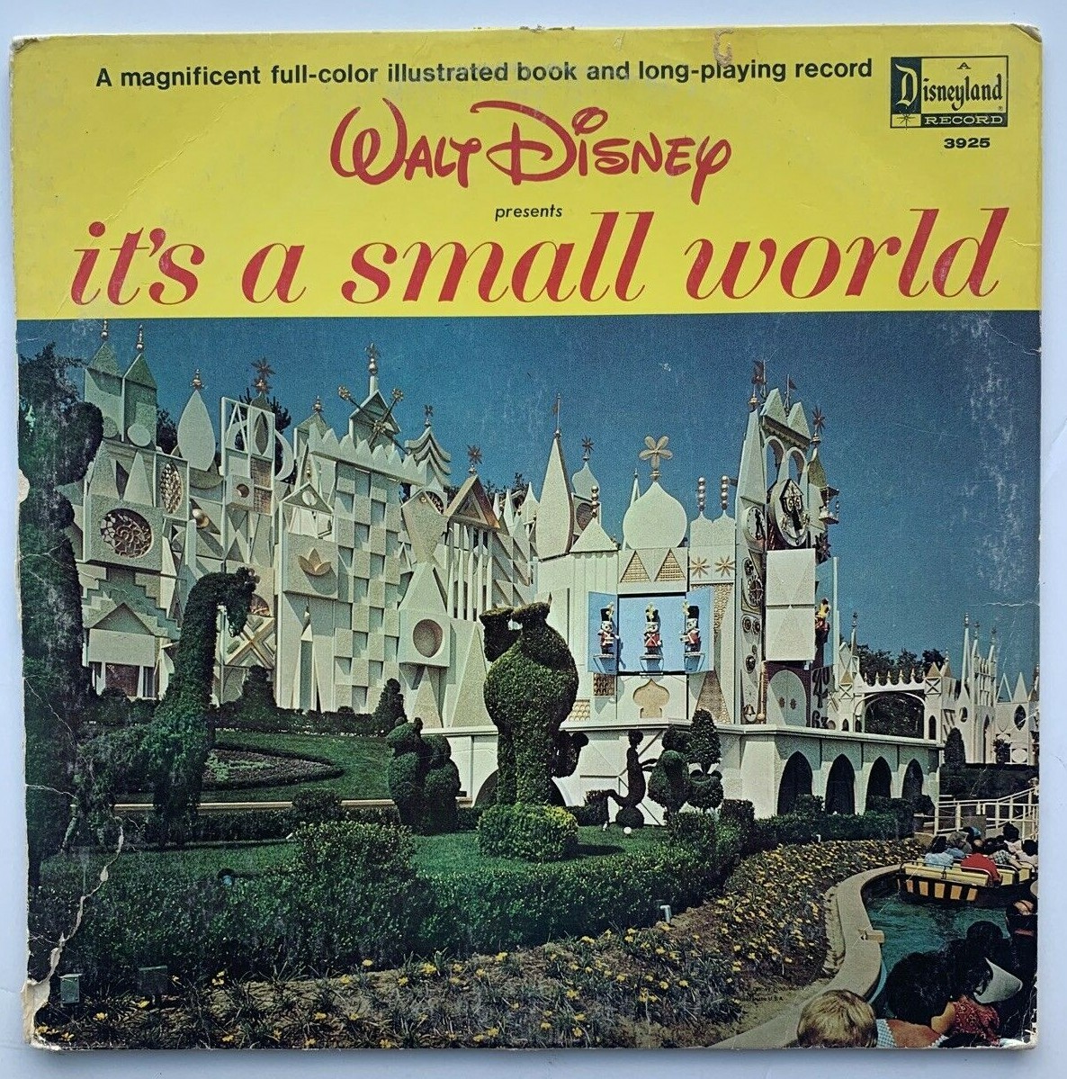 【特価・希少】ウォルトディズニーit's a small world レコード Walt Disney presents Disneyland 1964 It's a Small World Vinyl