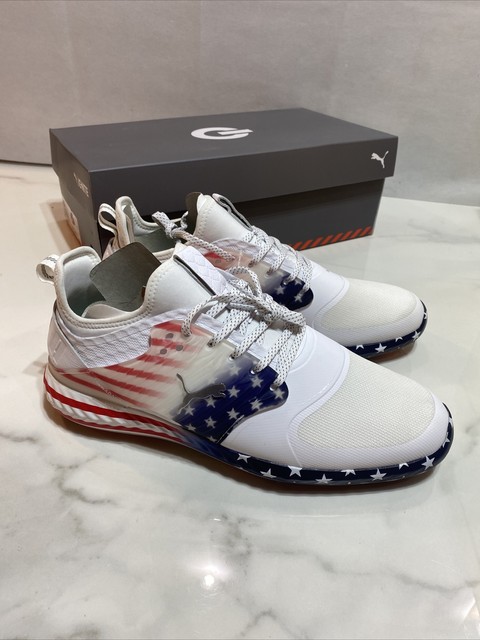 puma stars and stripes golf shoes