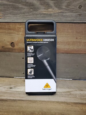 Behringer ULTRAVOICE XM8500 Dynamic Vocal Microphone Cardioid w