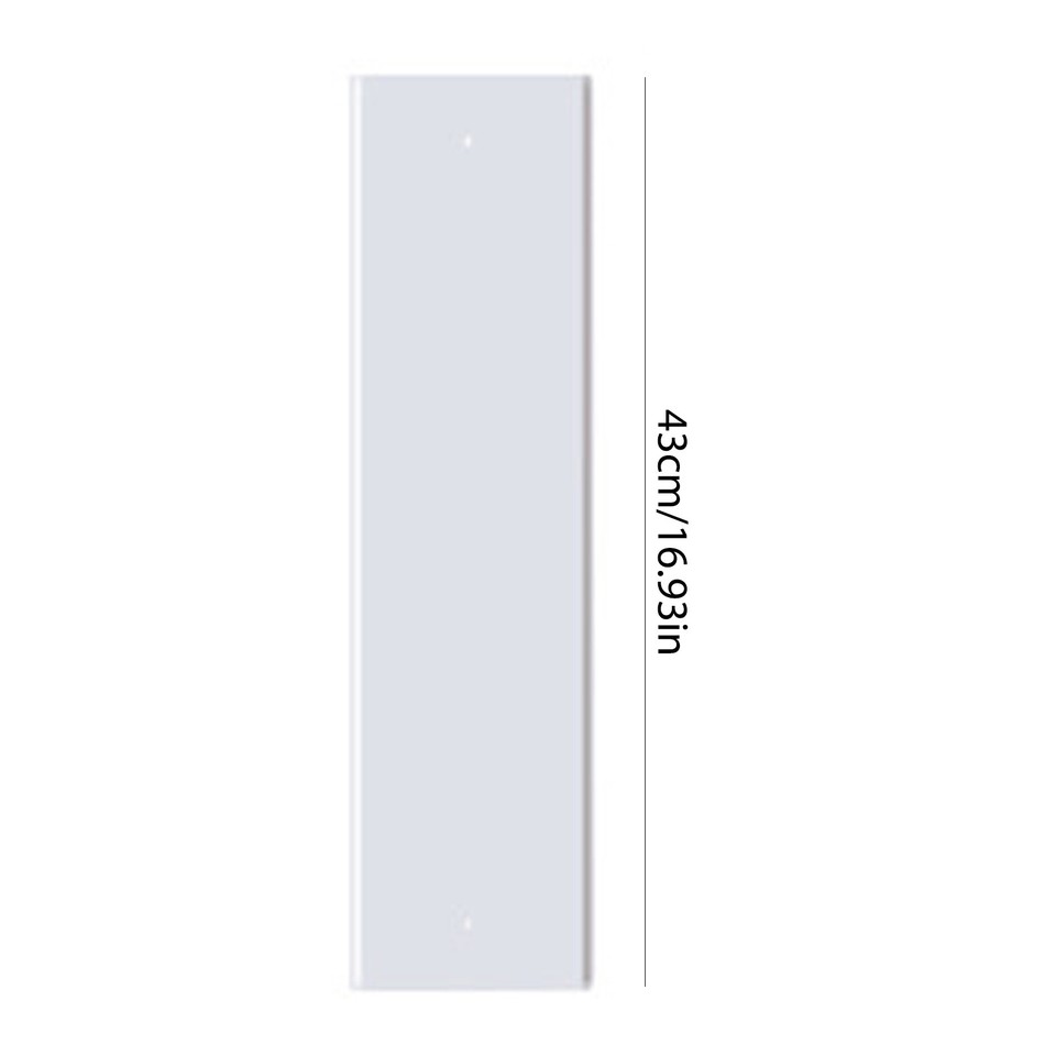 Portable Air Conditioner Window Baffle Kit Seal Wide Plate Vent