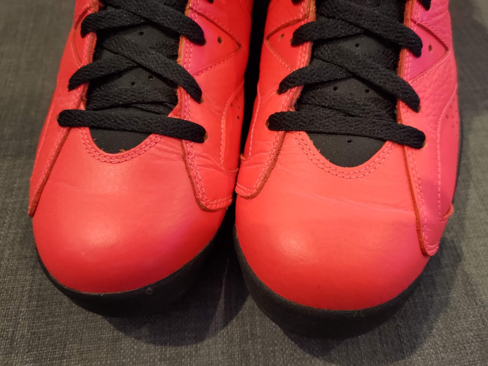 Nike Air Jordan VI 6 Retro Infrared 23 Toro Shoes Trainers UK8.5 US9.5 RARE image 8
