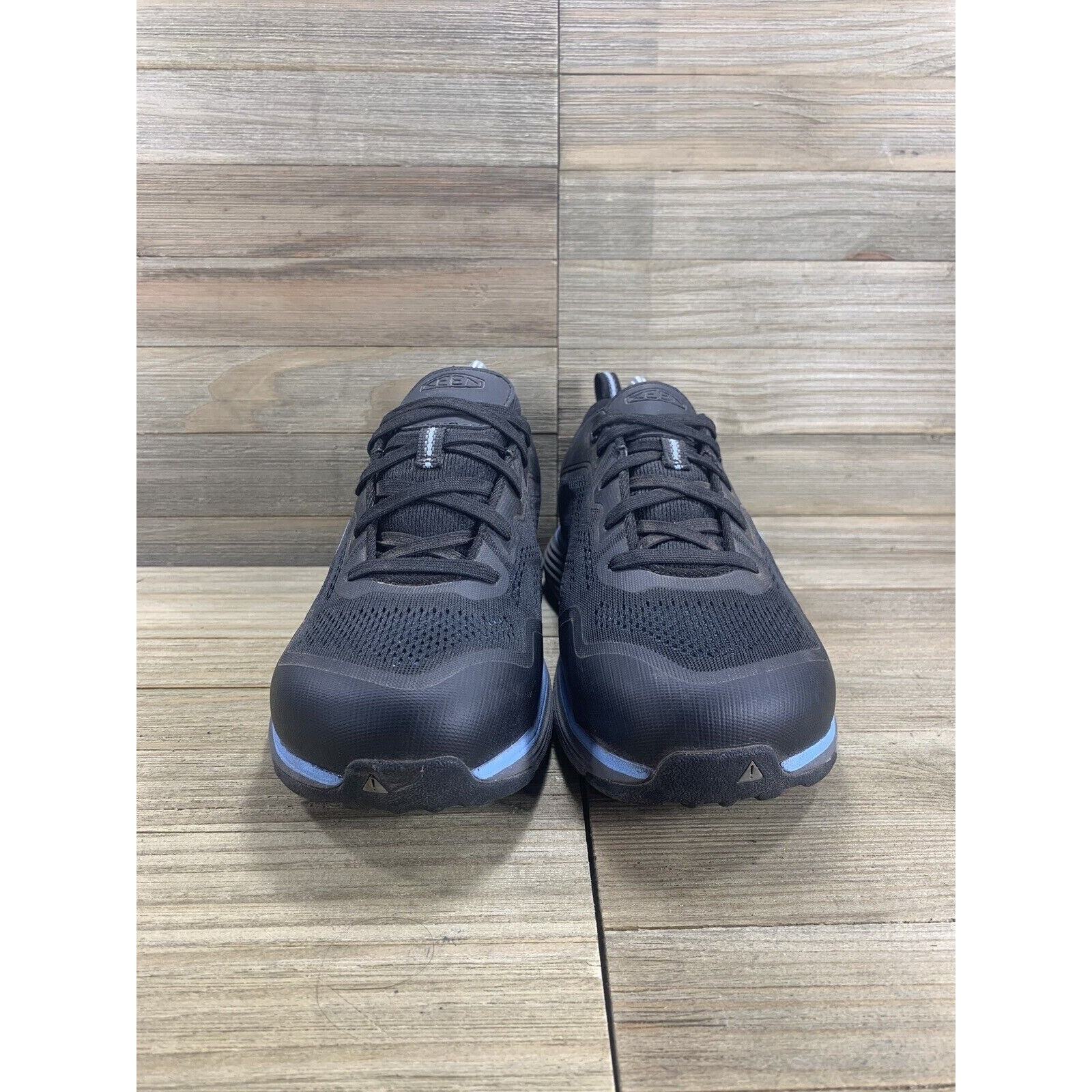 Scarpe antinfortunistiche Keen Utility Vista Energy punta in fibra di carbonio nero viola donna 9