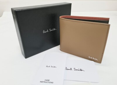 Neu Paul Smith Geldbörse Brieftasche Signatur Streifen Futter Portemonnaie