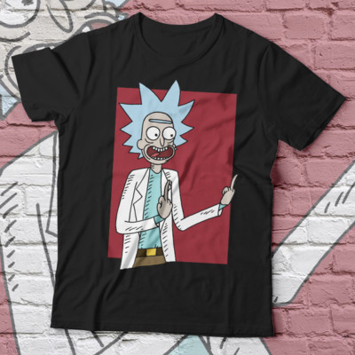 RICK - T-Shirt inspiriert von der TV-Serie Rick & Morty | ShirtCake  