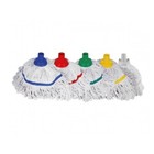 300g Socket Striped Mop Heads Synthetic Yarn Screw Top Cleaning Floor Business