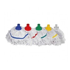 300g Socket Striped Mop Heads Synthetic Yarn Screw Top Cleaning Floor Business