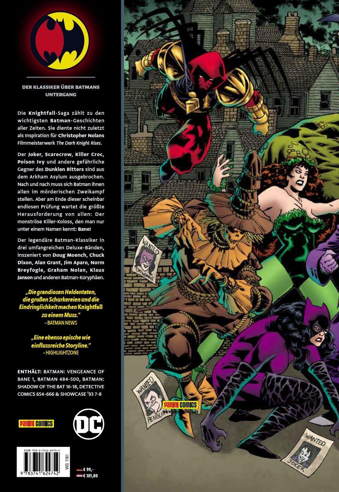 Thumbnail - Batman: Knightfall - Der Sturz Des Dunklen Ritters (deluxe Edition) |