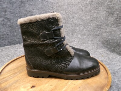 Vintage Pajar Black Leather Boots Genuine Shearling Lining Sz 10 Men\'s s-l400.jpg main image 2