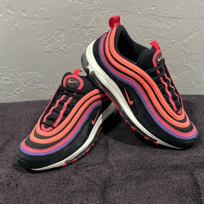 ?? NIKE Air Max 97 Sunset “RARE”‎ Special Edition - Men Sz 10 - EUC Nike Air Max 97 Black Orange for Sale | Authenticity  main image 3