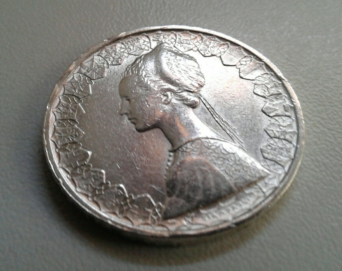 MONETA 500 LIRE ARGENTO 1958 CARAVELLE Ag835, SPL