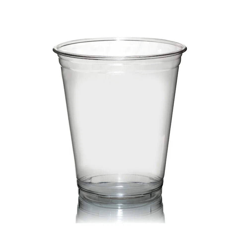 PET Plastic Smoothie Slushy Bubble Tea Milkshake Cups & Lids 12oz 16oz 20oz - Foto 7