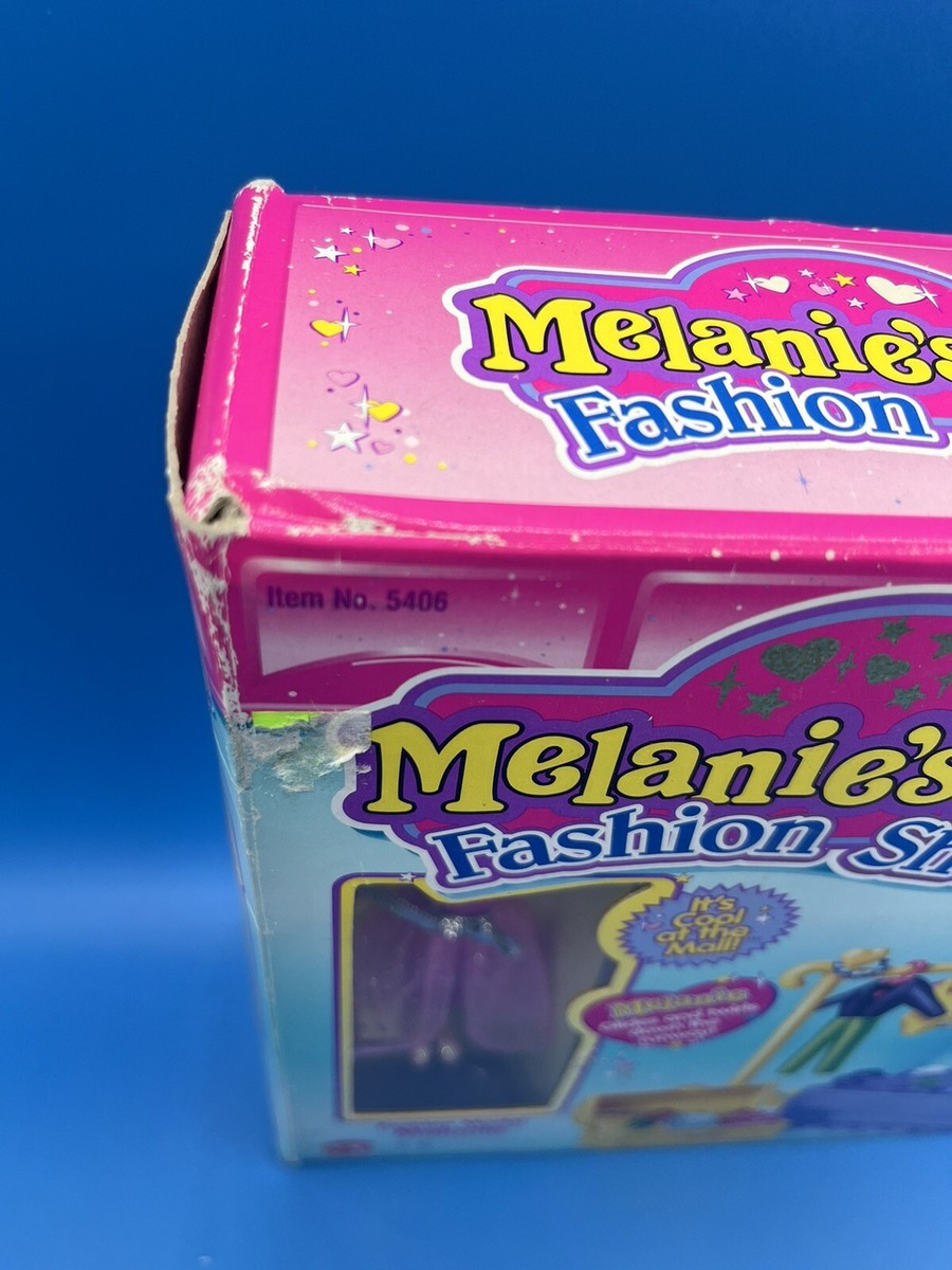 Melanie's Mall Fashion Doll Show Mini Doll Playset Vintage 90s New