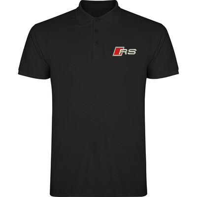 Audi Sport RS logo on Polo T-shirt Motorsport Tuning Racing Travel Gift Ideas 2