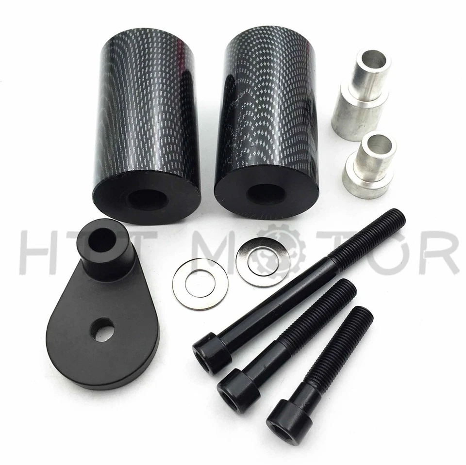 Protector deslizante de cuadro de carbono para Suzuki GSXR600 2001-2003 GSXR750 2000-2003 Foto 4 de 4