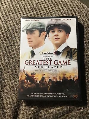 THE GREATEST GAME EVER PLAYED 2005 DISNEY DVD BRAND NEW SHIA LABEOUF