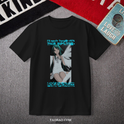 Saya no uta Anime T Shirt Men T-Shirt Casual Women Crew Neck Short