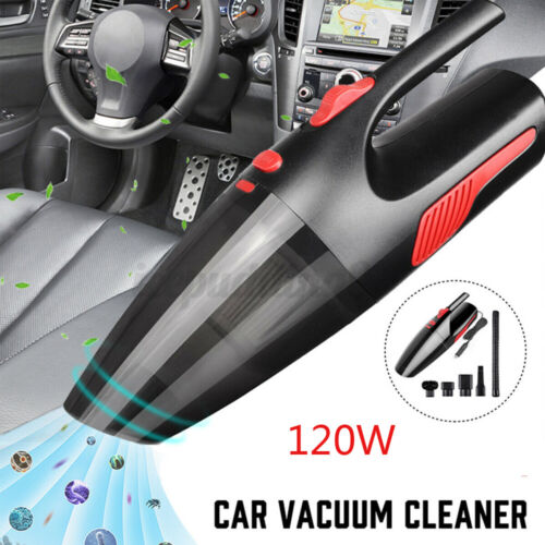 Handheld Clean Duster 120W 12V Vacuum Cleaner For Car Auto Mini Portable Wet Dry