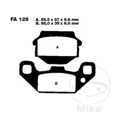 Bremsbel&auml;ge f&uuml;r Kawasaki KEF 300 Lakota Sport Bj. 2001-2003 vorne
