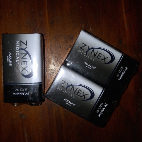 Zynex Medical Electrodes 2" Round w/ leads. 20 paks of 4 plus one 9 volt battery eBay