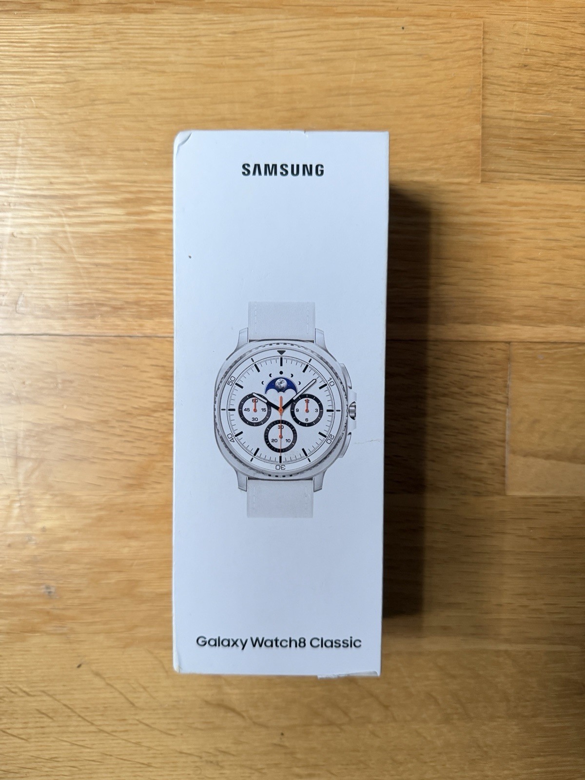 Samsung Galaxy Watch8 Classic Bluetooth 46mm, GPS, White - SM-L500NZWAEUA | Used