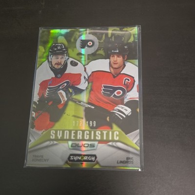 Konecny und Lindros Philadelphia Flyers 24/25 S6nergystic Duos Synergy # bis /199