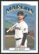 2021 Topps Heritage #288 Jon Berti Miami Marlins TW2036