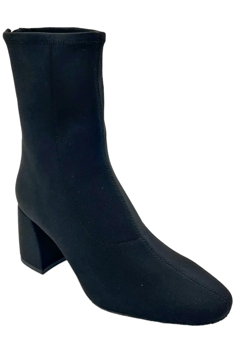 Donald Pliner Womens Newton Ankle Boots Crepe Elastic Black 15790₽