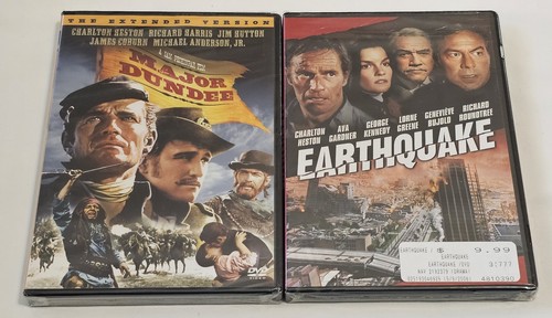Soylent Green, Ben-Hur, Earthquake, Will Penny... Charleston Heston 8 DVD Lot - Picture 10 of 10