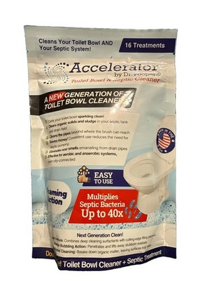 Dr. Pooper Toilet Bowl & Septic Tank Cleaner Powerful Stain Remover & Odor El...