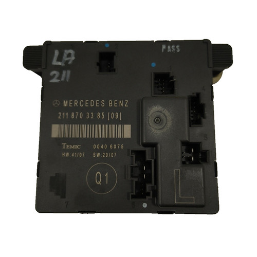 (M44) 2118703385 Orig. MERCEDES-BENZ E-Klasse W211 Türsteuergerät hinten links