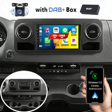 DAB+ 64GB For Mercedes-Benz Sprinter W907 2019-2023 CarPlay Car Radio Stereo GPS