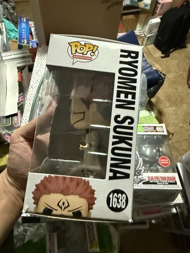 Funko POP! Animation: Jujutsu Kaisen - Ryomen Sukuna #1638 W/ Protector  - Picture 3 of 4