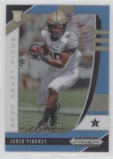 2020 Panini Prizm Draft Picks Rookies Carolina Blue 26/30 Jared Pinkney #137 uk2