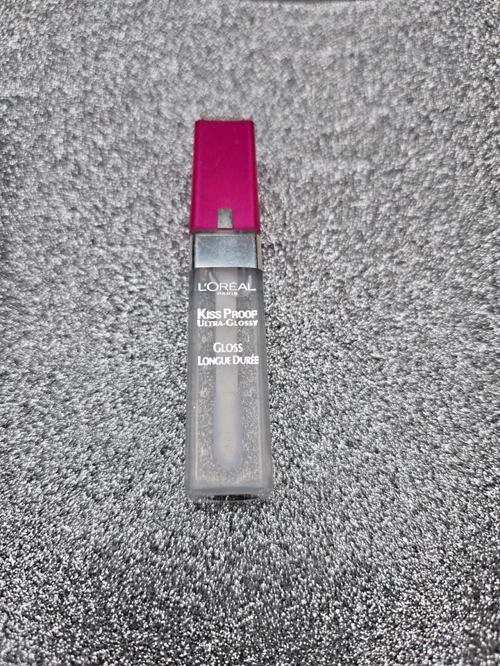 L'Oreal Kiss Proof Gloss Labios Transparente Ultra Brillante Larga Estilo Nuevo - Imagen 1 de 1
