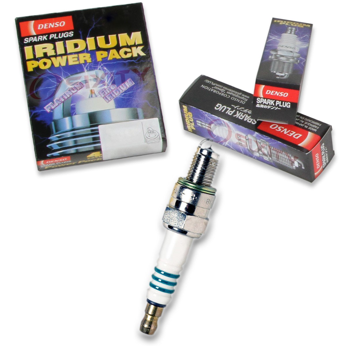 1 pc Denso Iridium Power Spark Plug for Honda CB250 Nighthawk 1991-2007 Tune ck