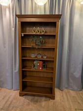 Large open bookcase - Antique style with adjustable height shelves