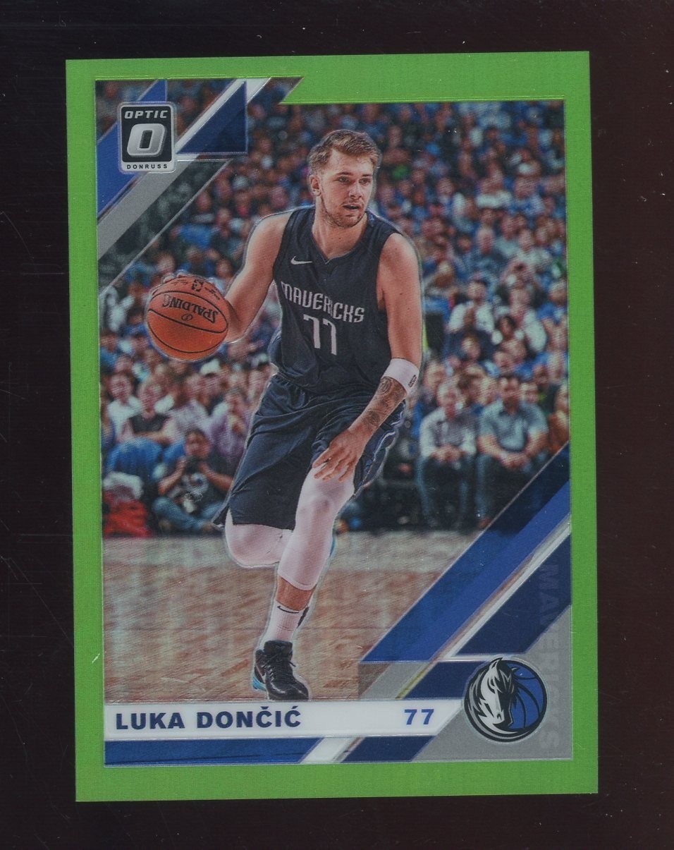 2019-20 Donruss Optic Lime Green #16 Luka Doncic Mavericks 132/149