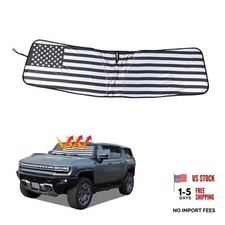 Car Sun Shade for Windshield Compatible with Hummer EV 2022 2023 2024 2025