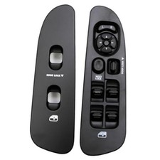 56049805AB Driver Side Master Power Window Switch and Bezel  Passenger Black