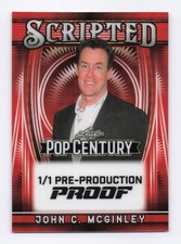 Marketplace image: 2025 Leaf Metal Pop Century John C. McGinley (1/1) PPP Scripted "SuperFractor"