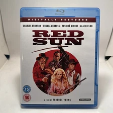 Red Sun 1971 Western (Blu ray, REGION B Import) Bronson & Mifune Fast Shipping!