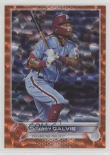2022 Topps Series 1 Orange Foil 6/299 Freddy Galvis #67 3q5