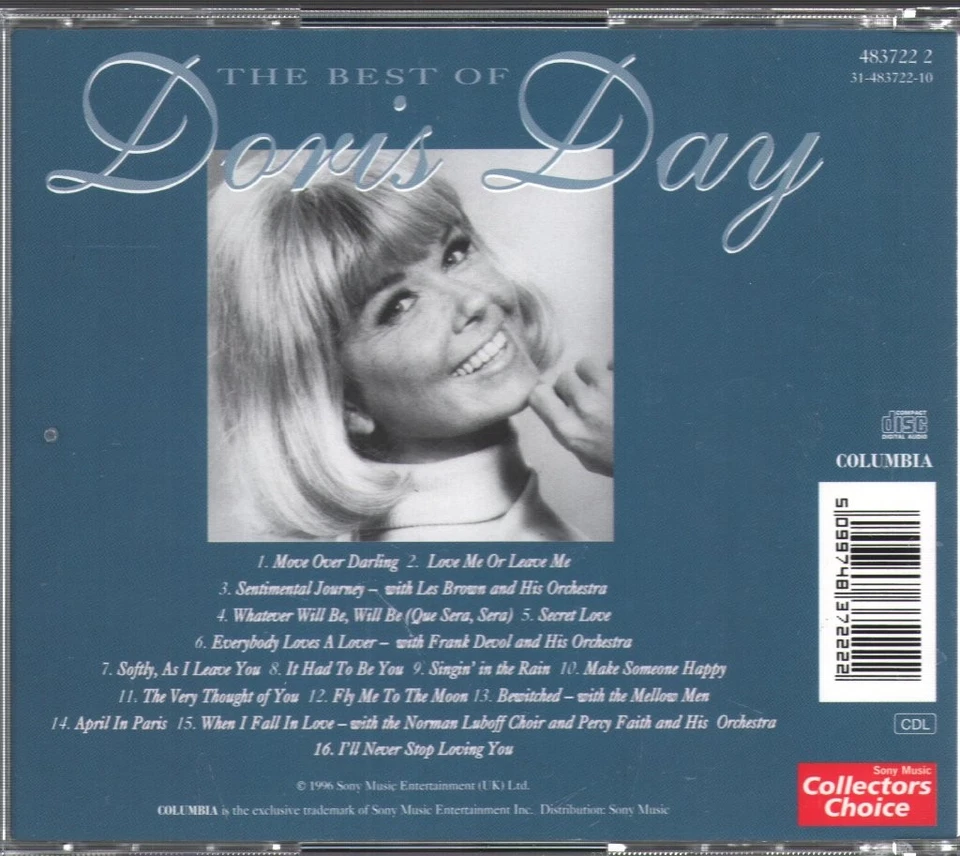 Doris Day Best Of Doris Day CD UK Columbia 1996 4837222 - Bild 2 von 2