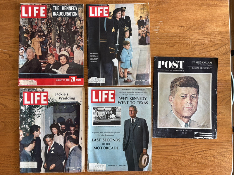 Vintage Magazines-Time, Home Journal, Look, Life, US News,1958-98
