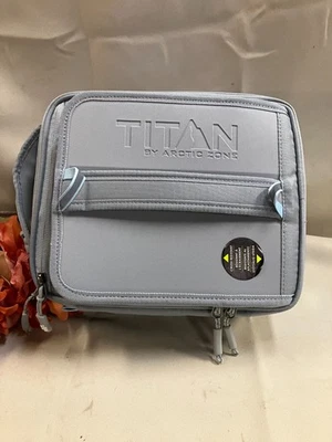 Titan Deep Freeze Expandable Lunch Box, Gray
