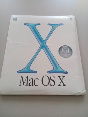 Apple Mac OS X 10.1 Upgrade, 2001, English (Sealed)